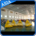Inflatable Swim Buoys , Triangular Shape Marker Floating For Advertising