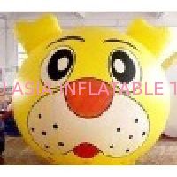 The gift of the cartoon tiger for children, inflatables helium balloon